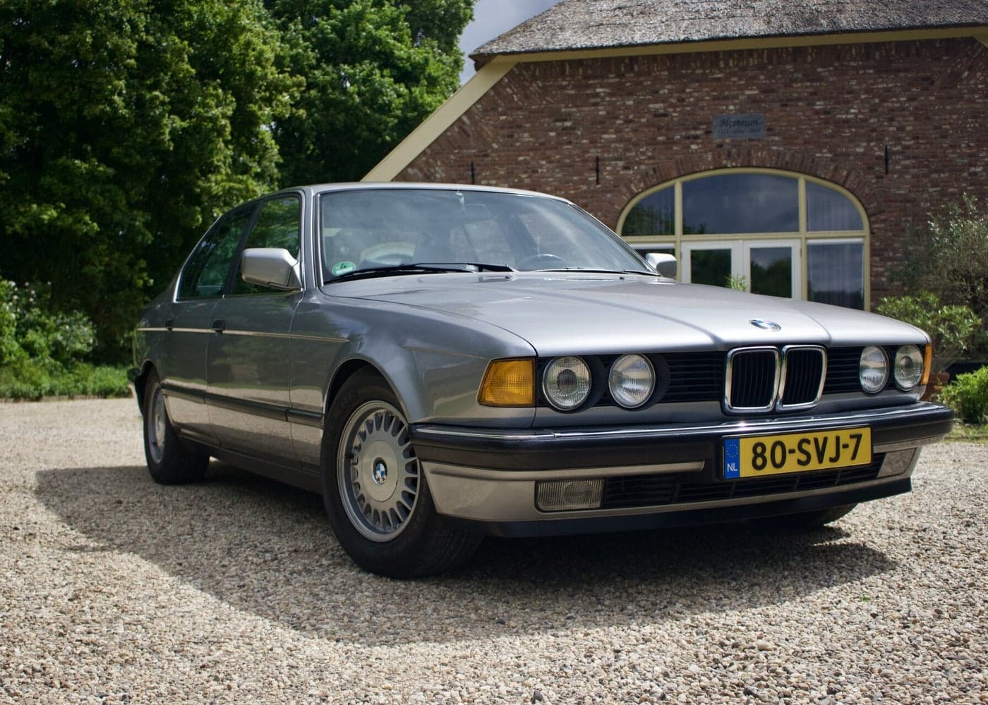 Classic car delivered to its new owner
